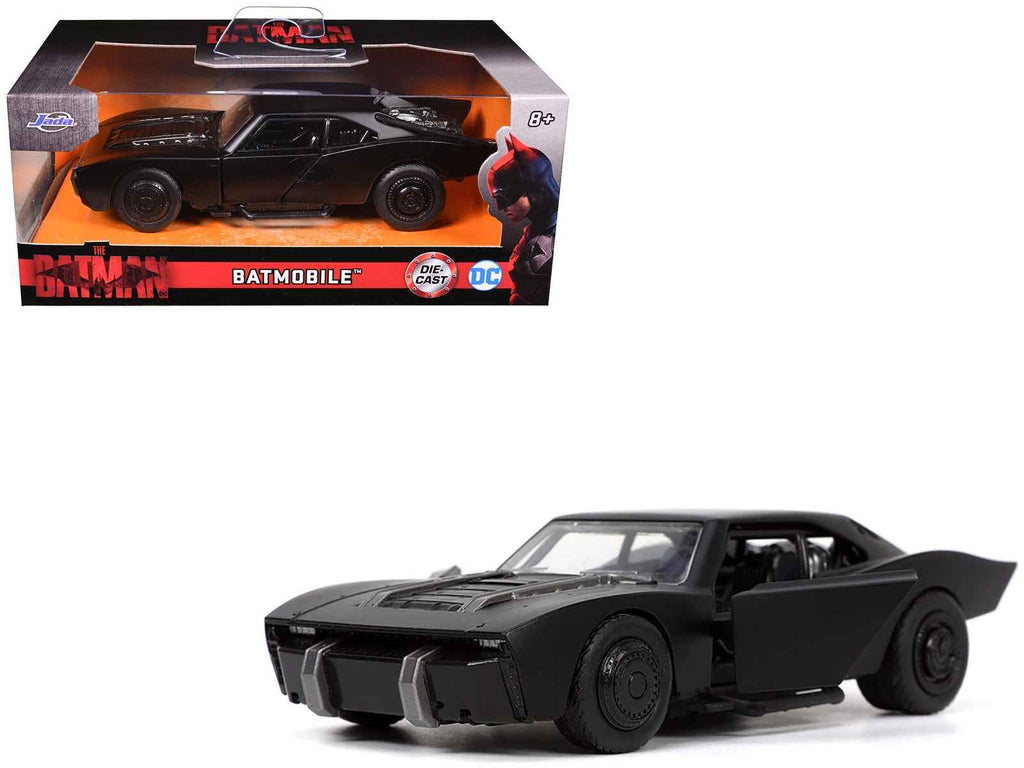 Batmobile Black "The Batman" (2022) Movie "Hollywood Rides" Series 1/32 Diecast Model Car by Jada