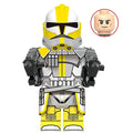 327th Star Corps ARC Clone Trooper Star Wars Lego Minifigures Custom Toys