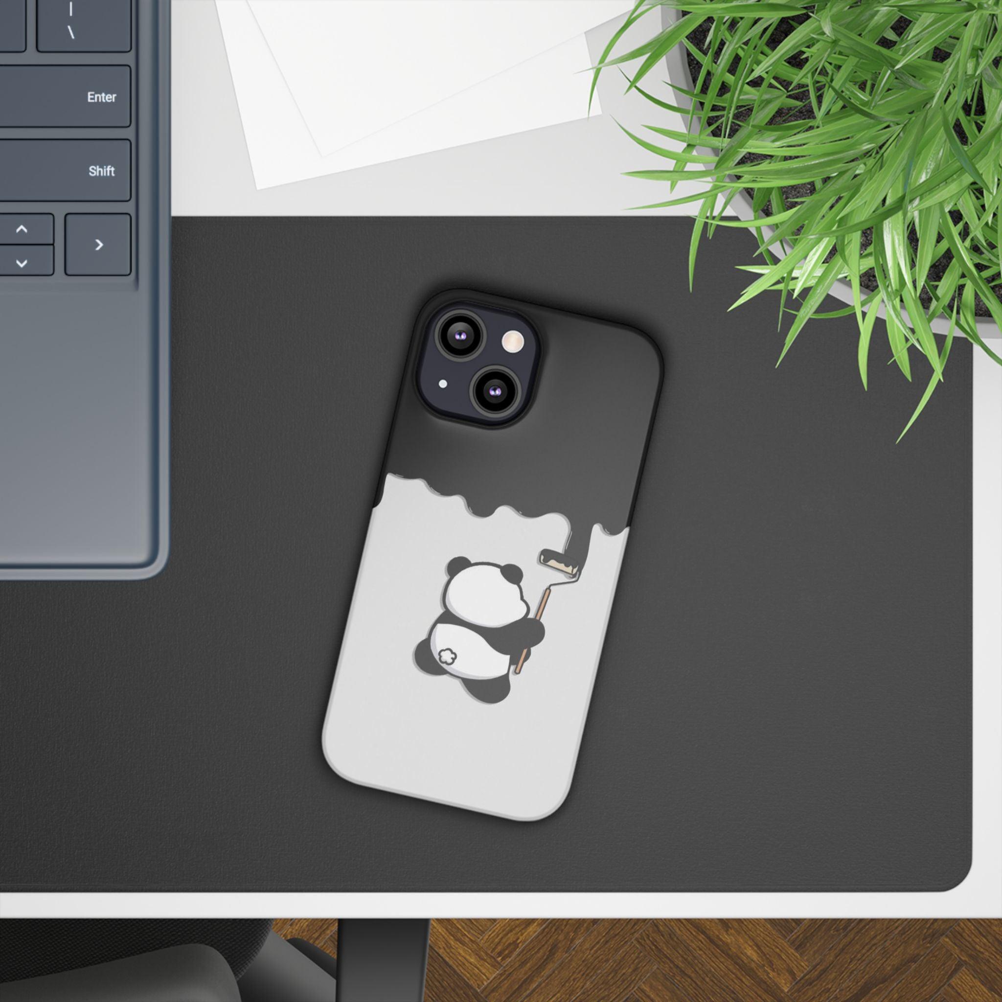 Artistic Panda Phone Case – A Masterpiece in the Making!