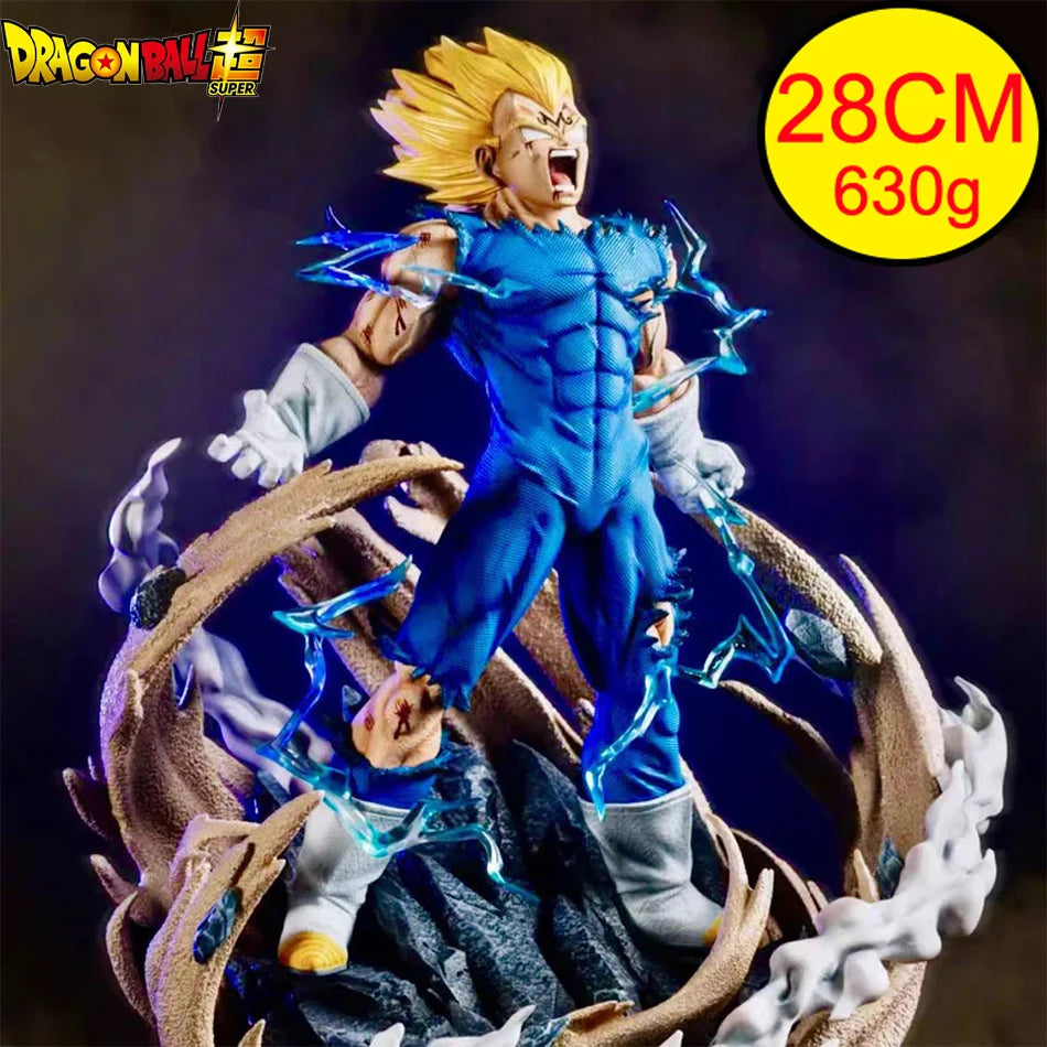 32CM28MC Dragon Ball Z GK Figure MAXIMATIC The Vegeta Super Saiyan Son Majin Vegeta Self-Destuct Vegeta Figure Toys Model Gift