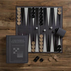 Checkers & Backgammon - Vintage Bookshelf Edition - 
