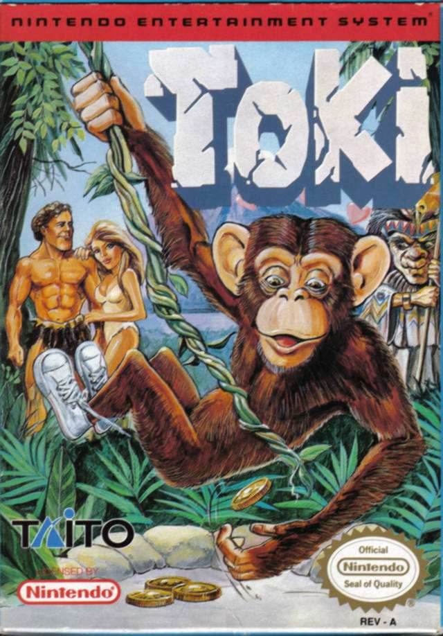 Toki (Nintendo NES) - Game Manual Only