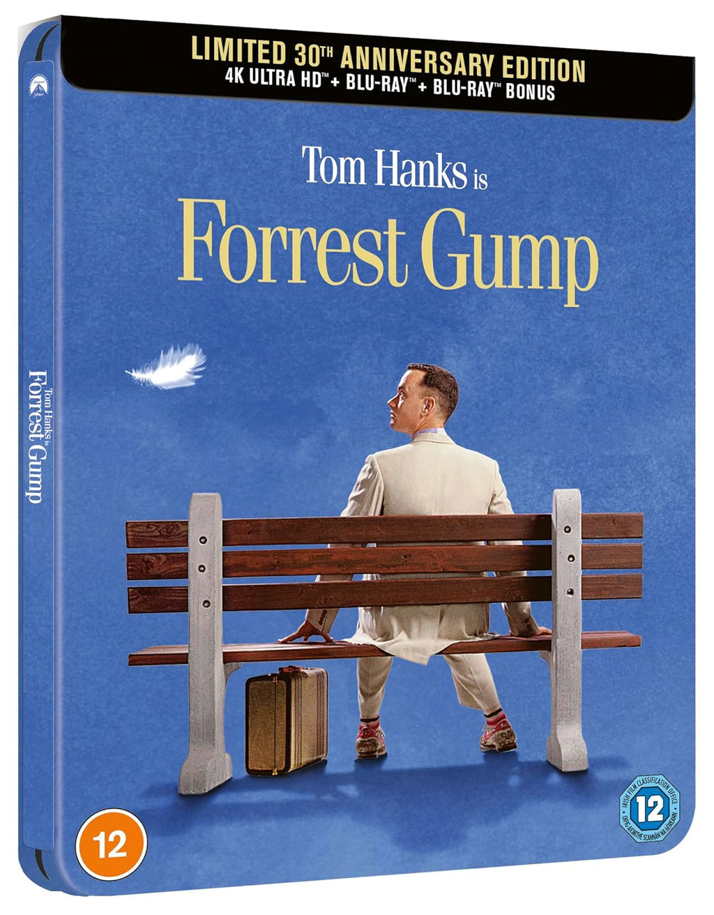 Forrest Gump 30th Anniversary - Limited Edition Steelbook (4K Ultra HD + Blu-ray + 2 CD’s + Digital)