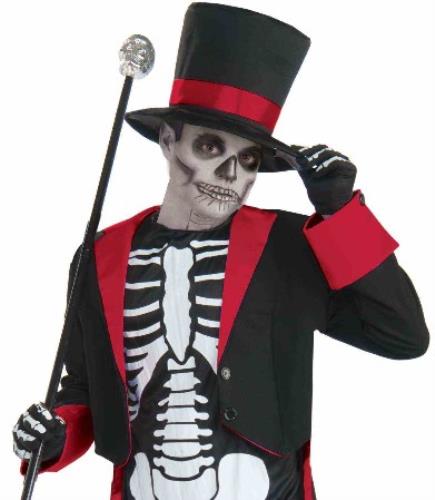 Mister Bone Jangles Skeleton Dapper Child Costume Size Large