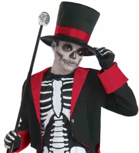 Mister Bone Jangles Skeleton Dapper Child Costume Size Medium