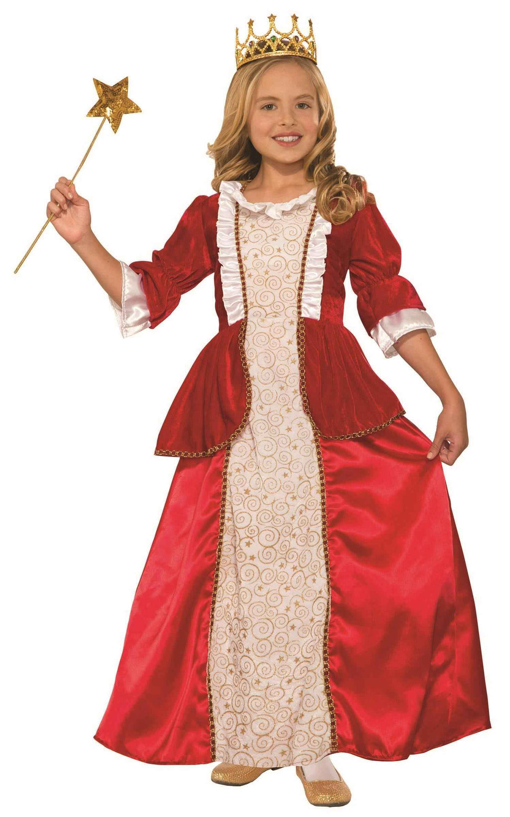 Princess Rachel Red Child Queen Kids Halloween Costume Medium 8-10
