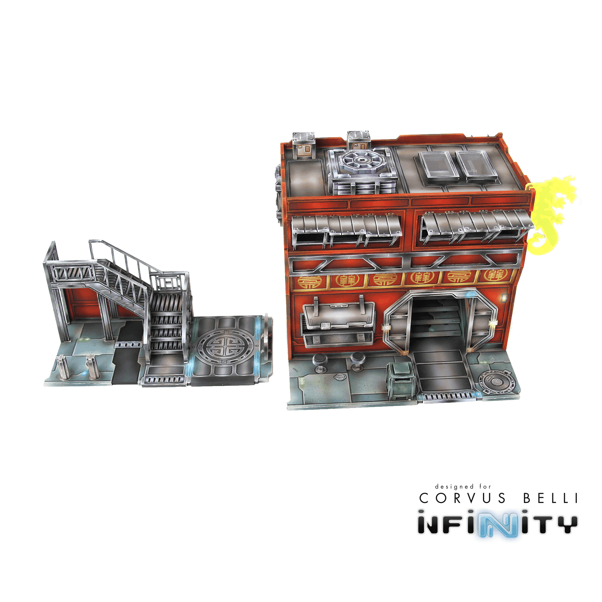 Xiguan Vendor Flat - Color Printed in Red