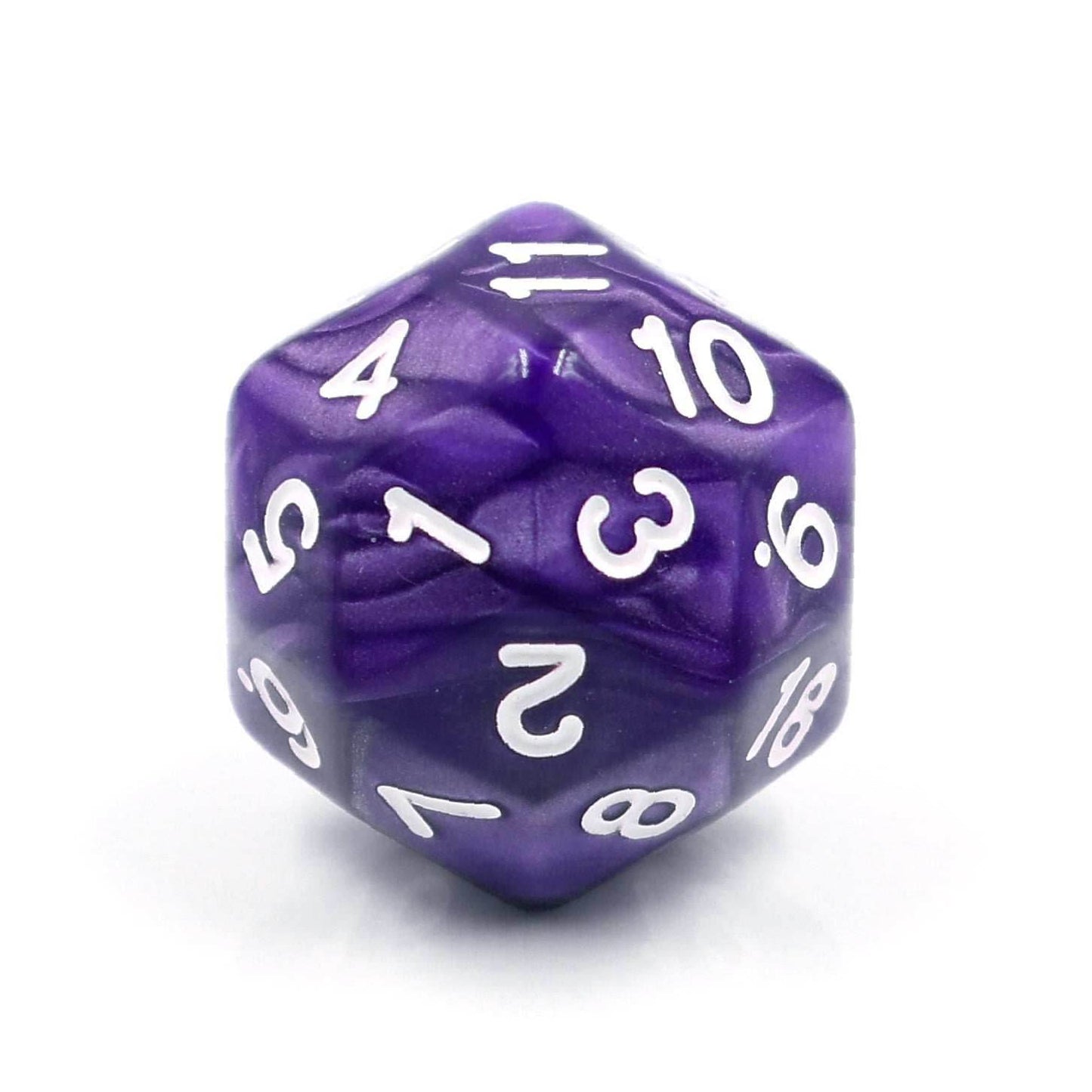 D30 Purple Pearl Single Die 30 Sided/s by HDdice / HengDadice - 