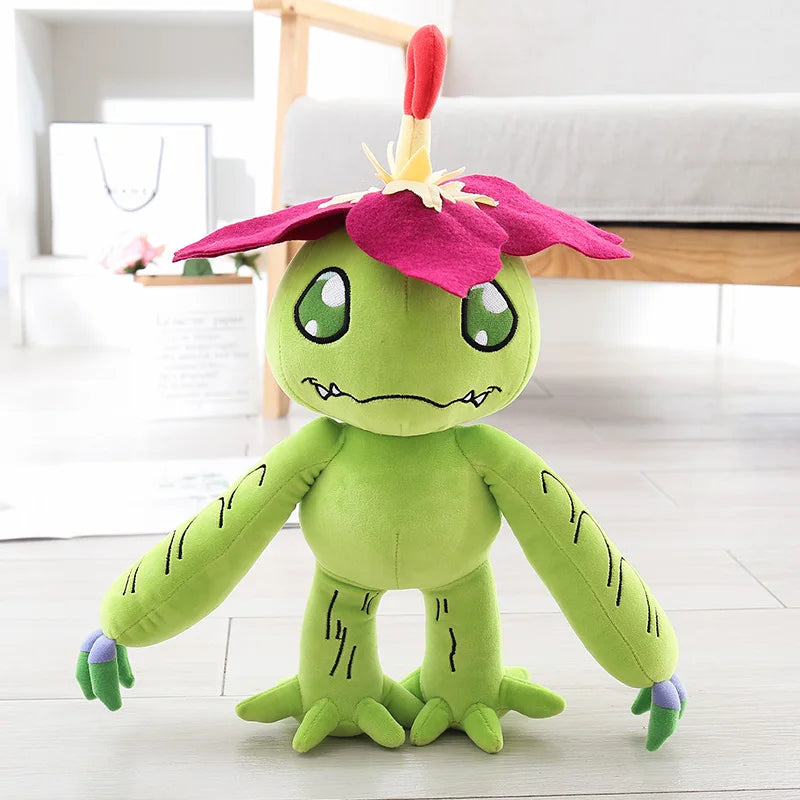 33cm Cute Anime Digimon Adventure Agumon Patamon Tailmon Gomamon Piyomon Gabumon Tentomon Palmon Action Figure Plush Doll