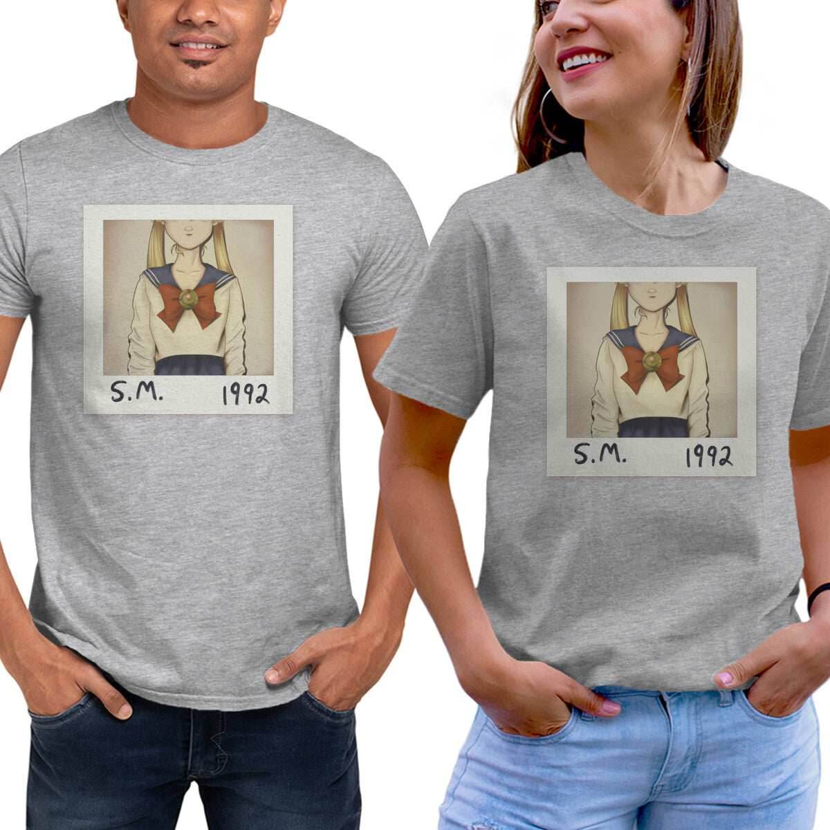 1992 - Unisex / Heather Gray / S