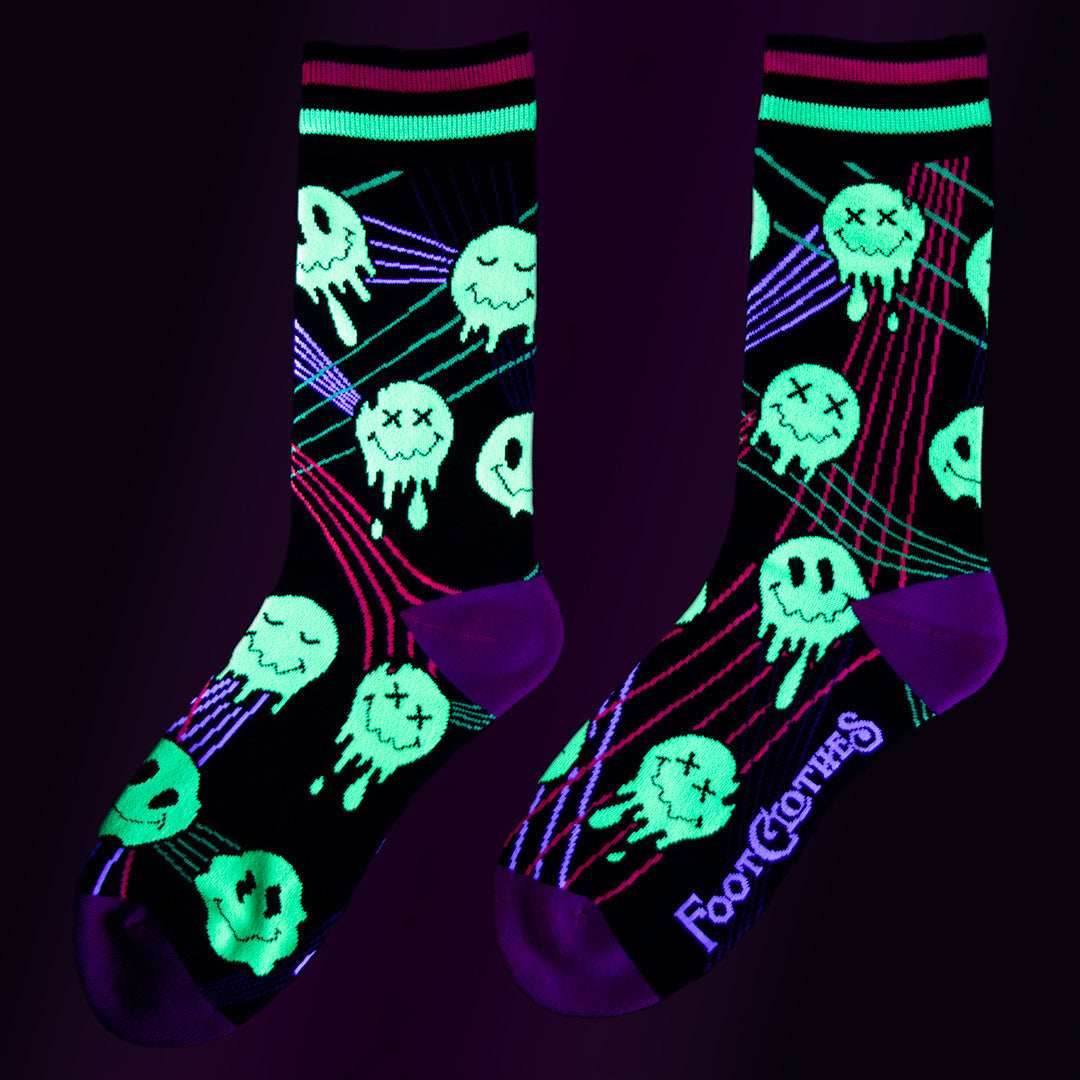 Laser BassFace Melt Supreme Crew Socks - 