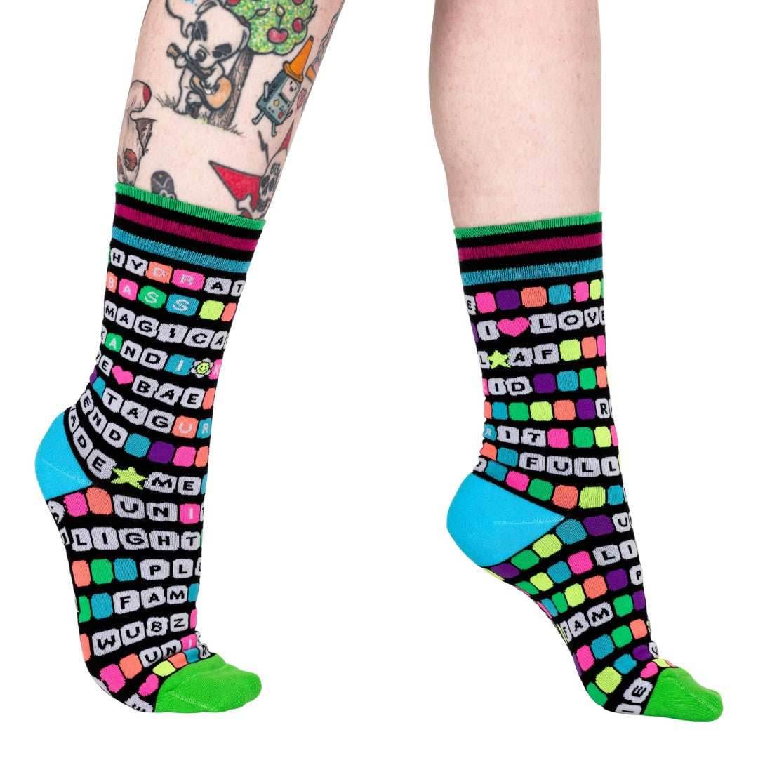 Kandi Land Crew Socks - 