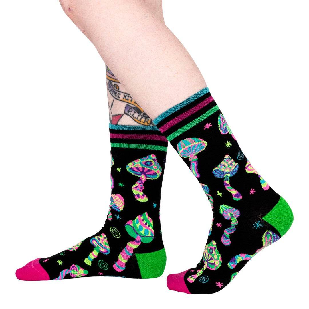 Funky Fungi Crew Socks - 