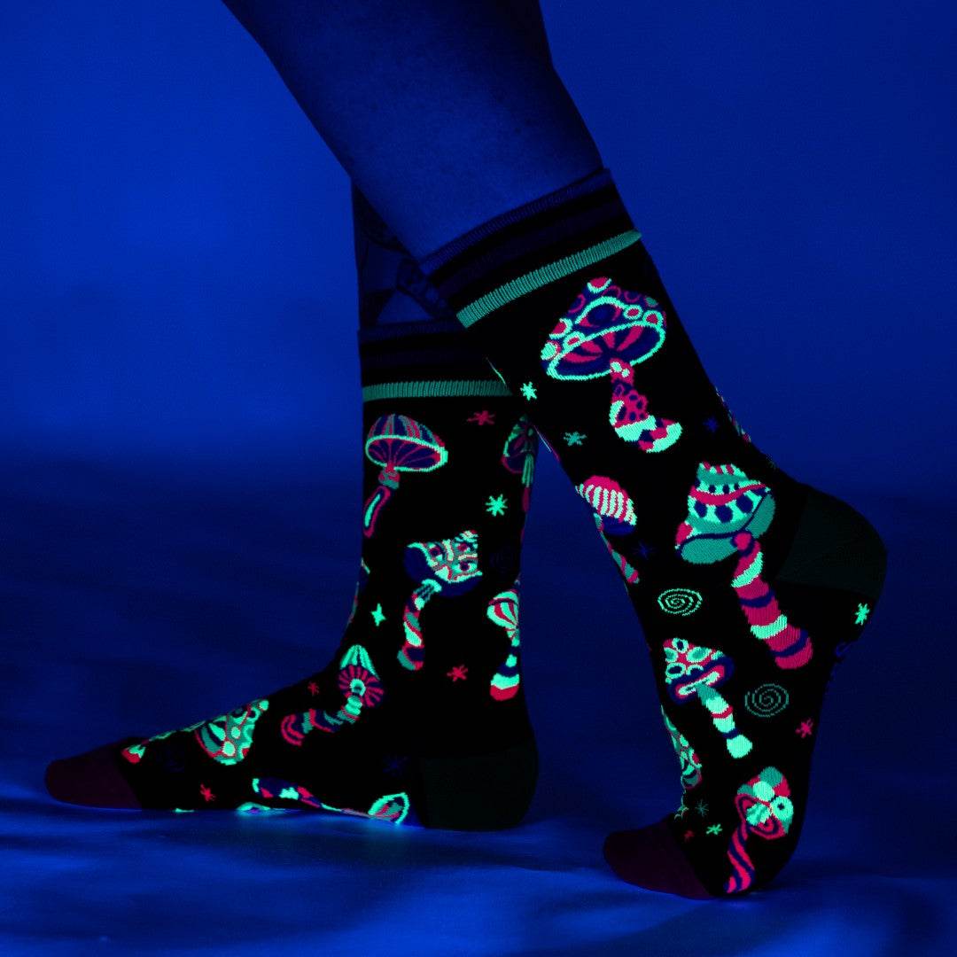 Funky Fungi Crew Socks - 