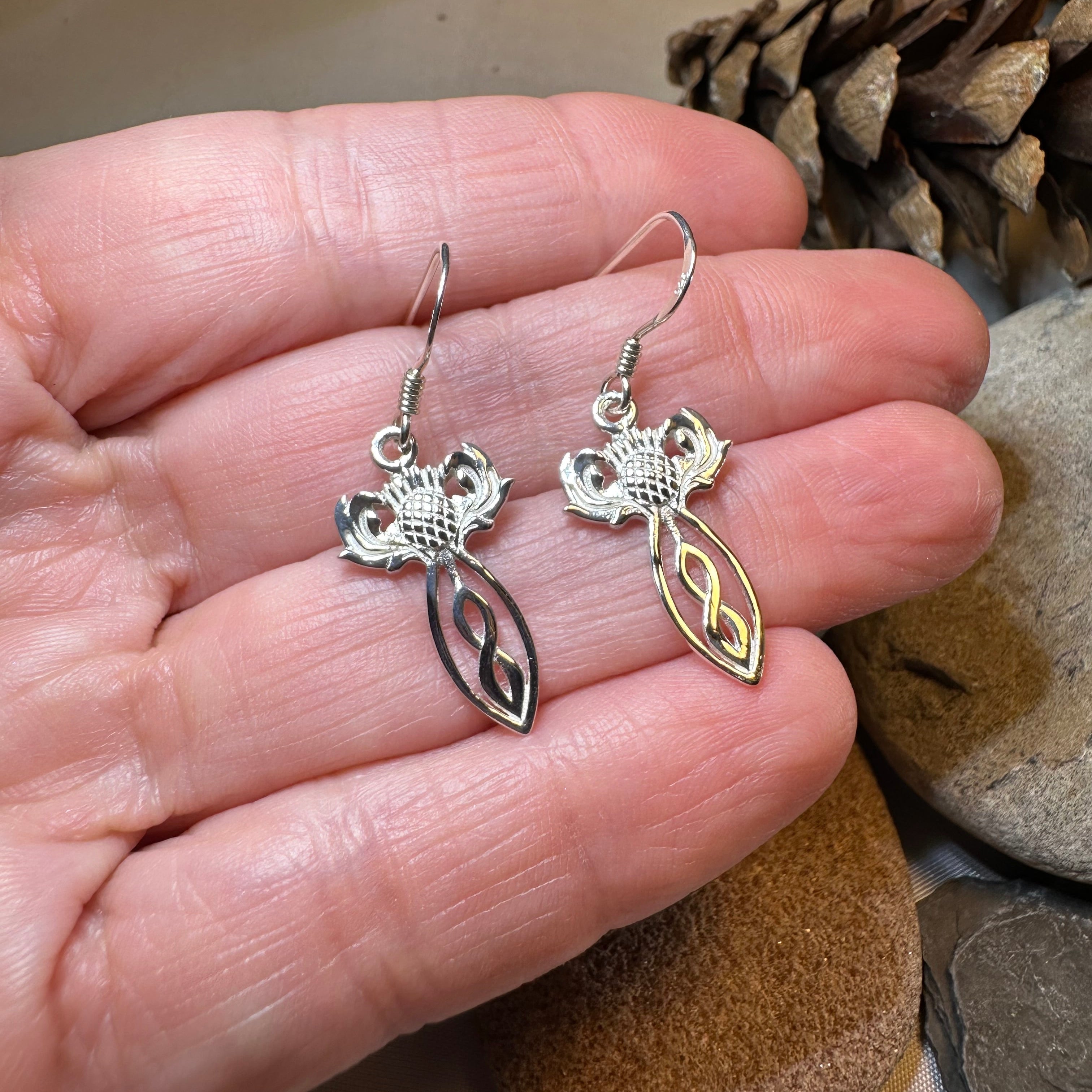 Branka Thistle Earrings