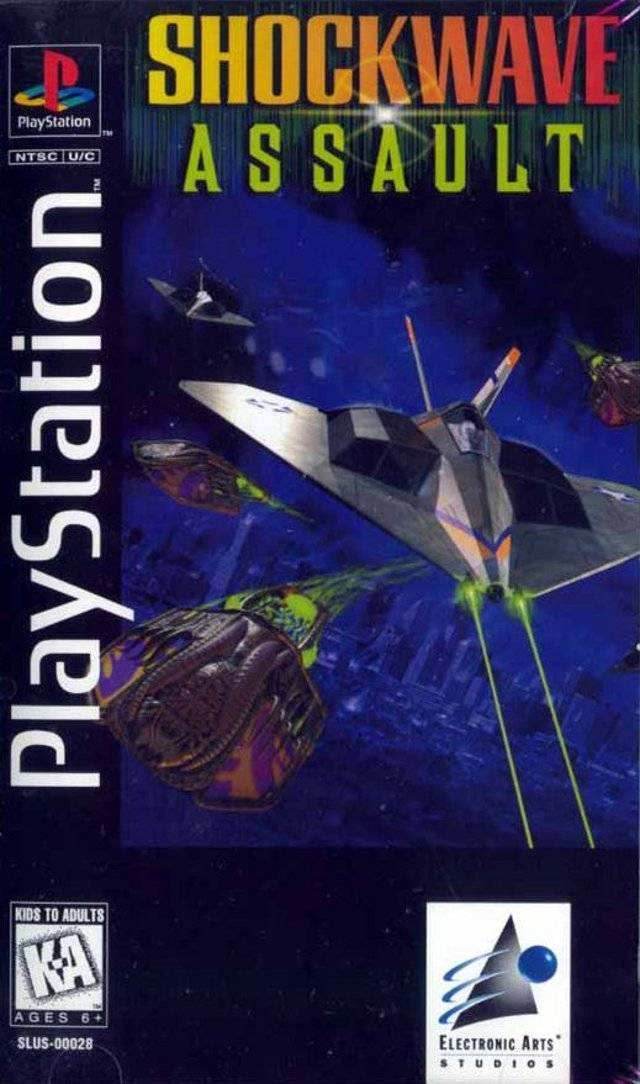 Shockwave Assault (Playstation) - Game Manual Only