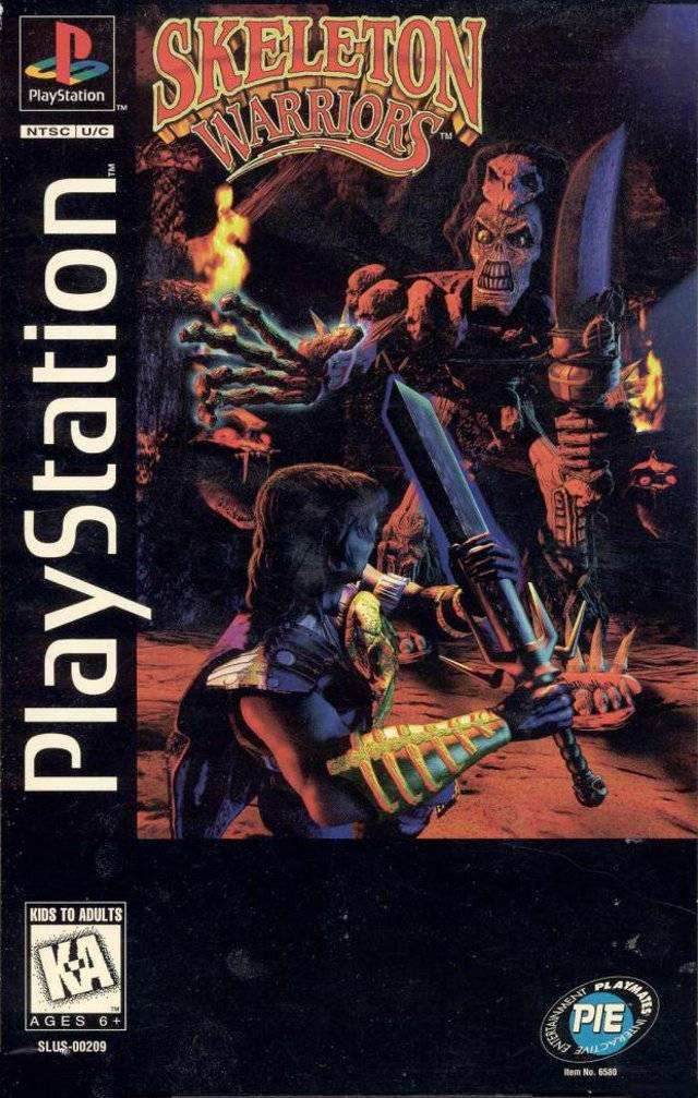 Skeleton Warriors (Playstation) - Game Manual Only