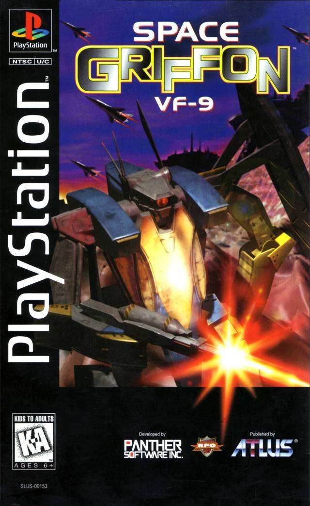 Space Griffon VF-9 (Playstation) - Game Manual Only