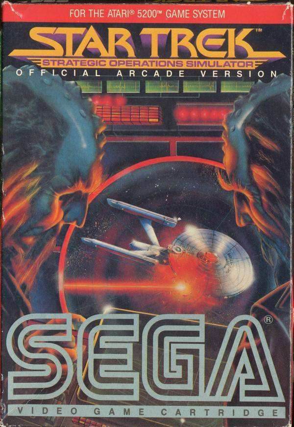 Star Trek: Strategic Operations Simulator (Atari 5200) - Game Manual Only