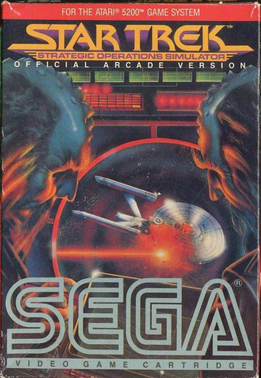 Star Trek: Strategic Operations Simulator (Atari 5200) - Game Manual Only