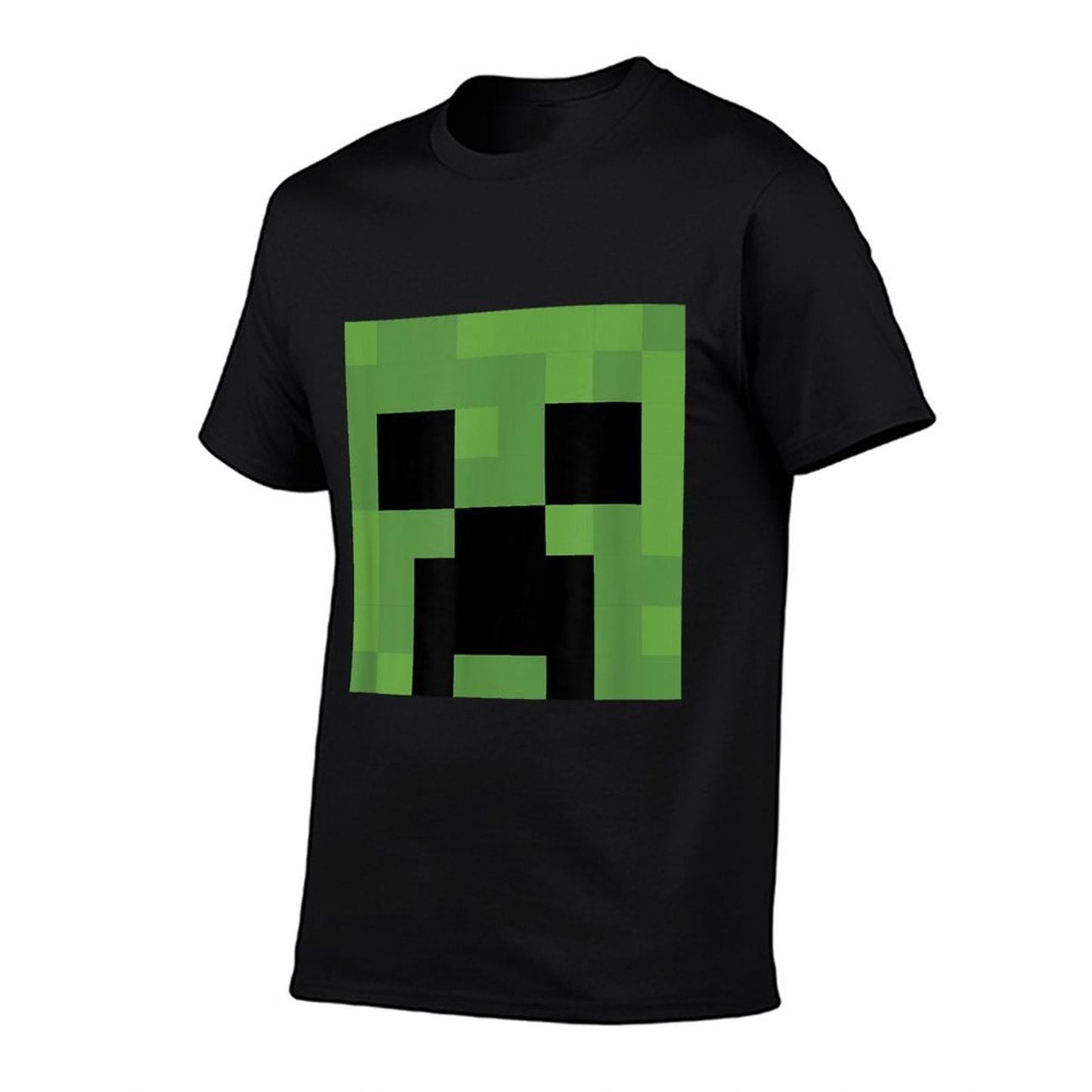 Minecraft Creeper Big Face  Eco-friendly Material T-Shirt