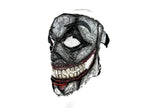 Genuine Leather Mask - GigaMyme Clown - Handmade Mime Full Face Cover for Halloween, Performance or Cosplay Costume - 