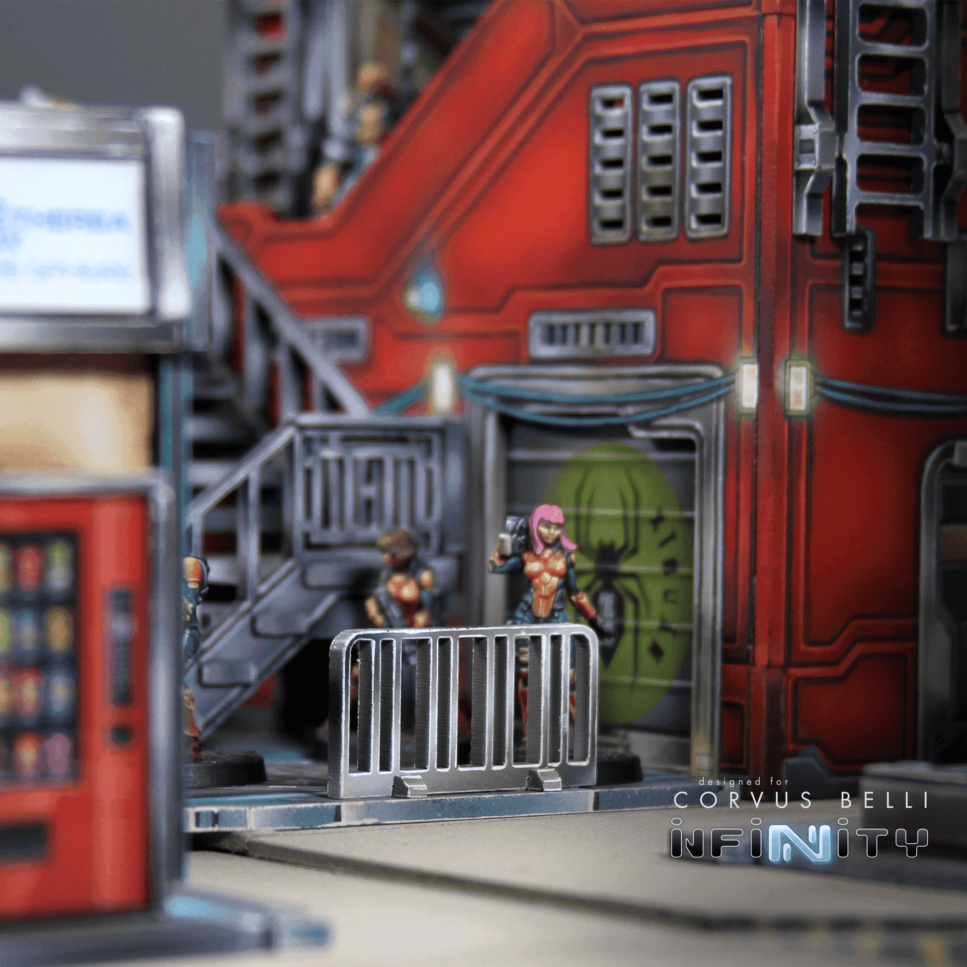 Xiguan Vendor Flat - Color Printed in Red