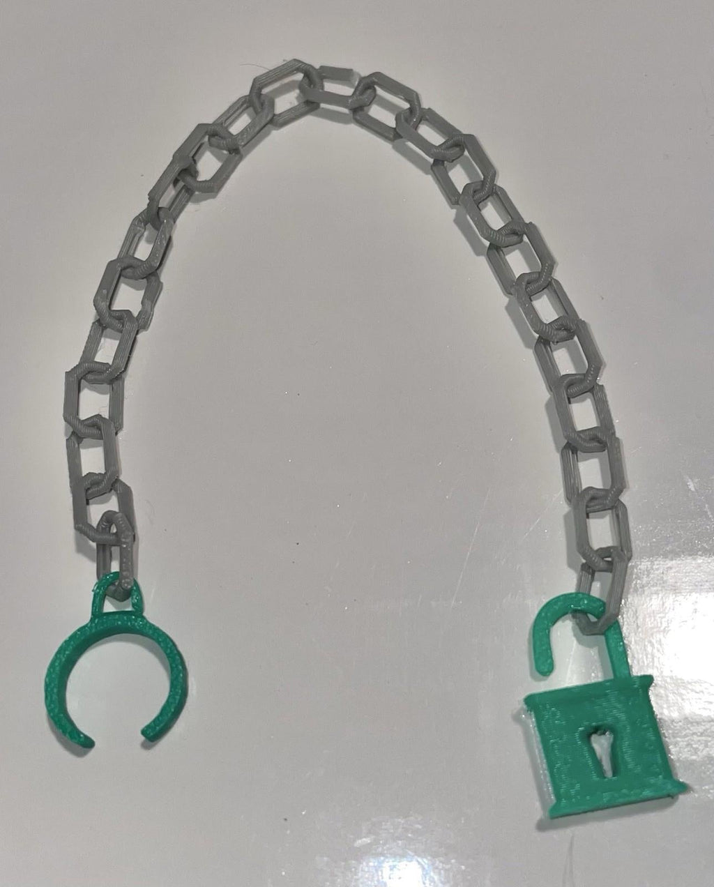 Vintage Masters of the Universe Dragon Blaster REPRO Padlock & Chain Cuffs MOTU