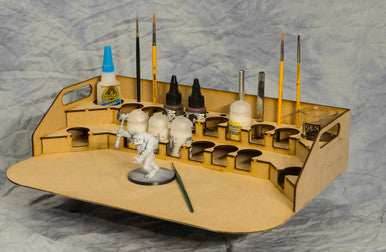 Painting Station Assembled - 34mm for GW, Citadel, Model Master, etc - 