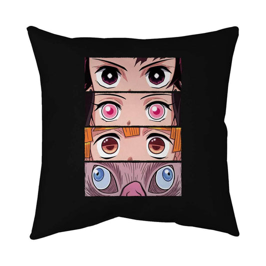 Demon Eyes - None / Black / 14x14