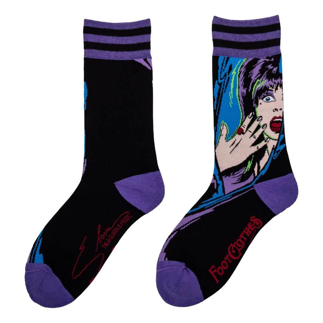 Elvira Unpleasant Dreemz Crew Socks - 