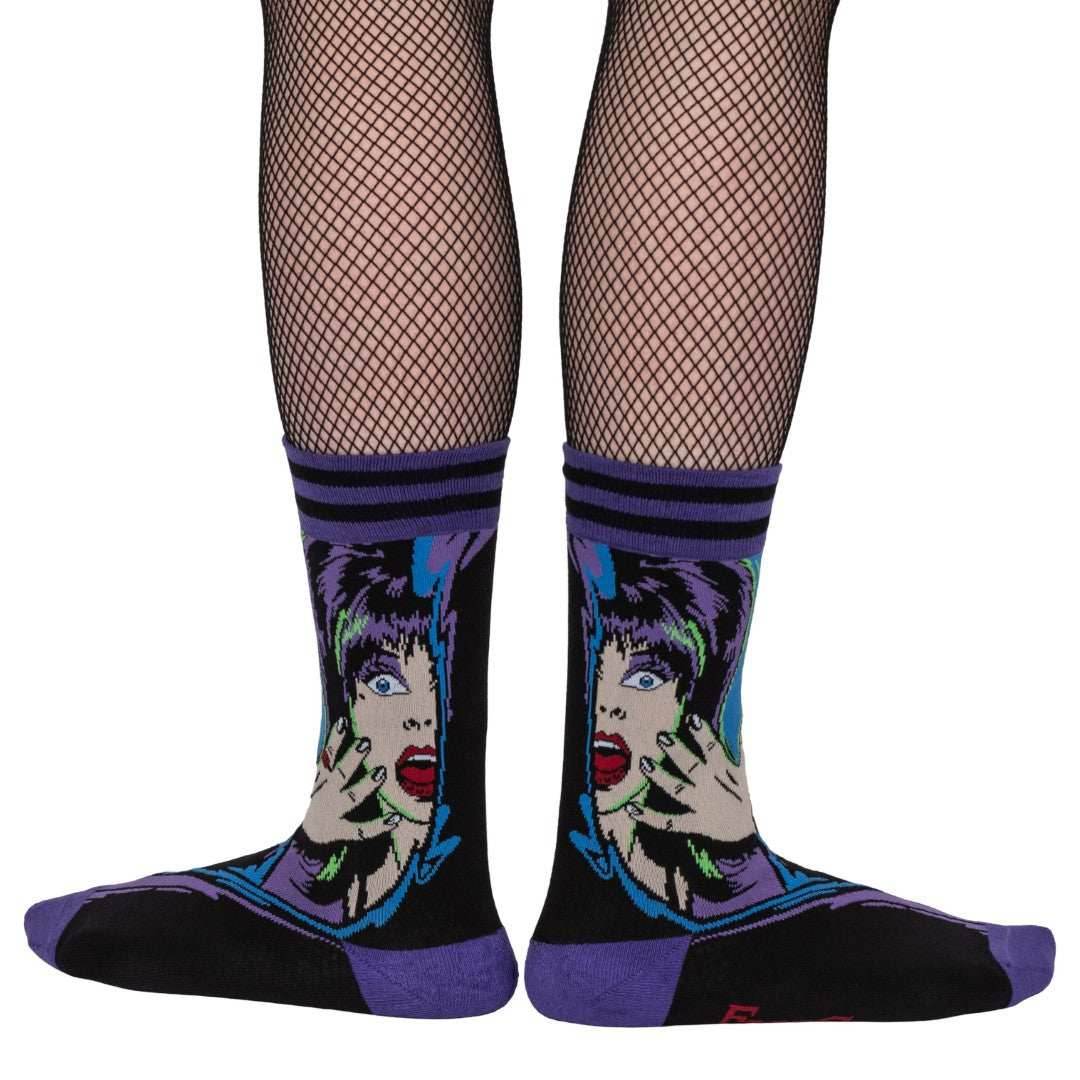 Elvira Unpleasant Dreemz Crew Socks - 