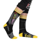 Elvira I Cut You Crew Socks - 