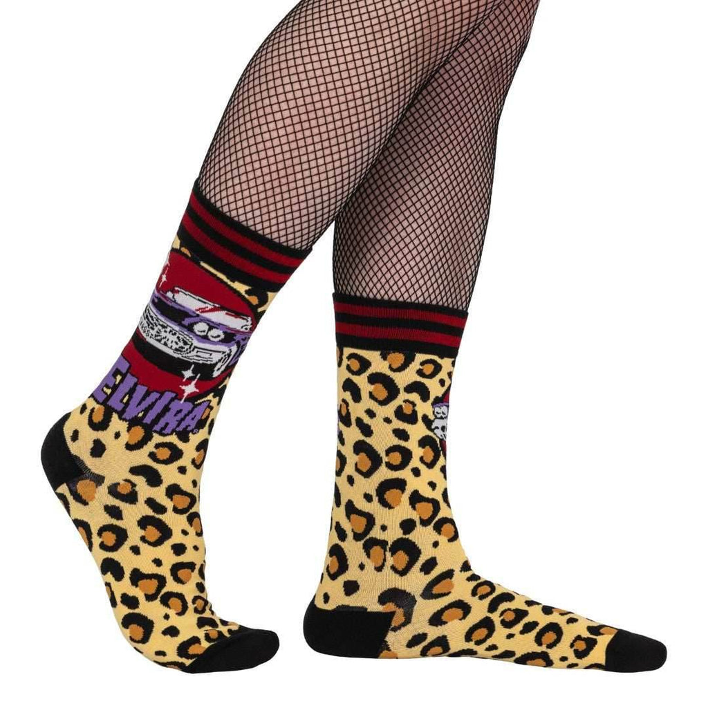 Elvira Macabre Mobile Crew Socks - 