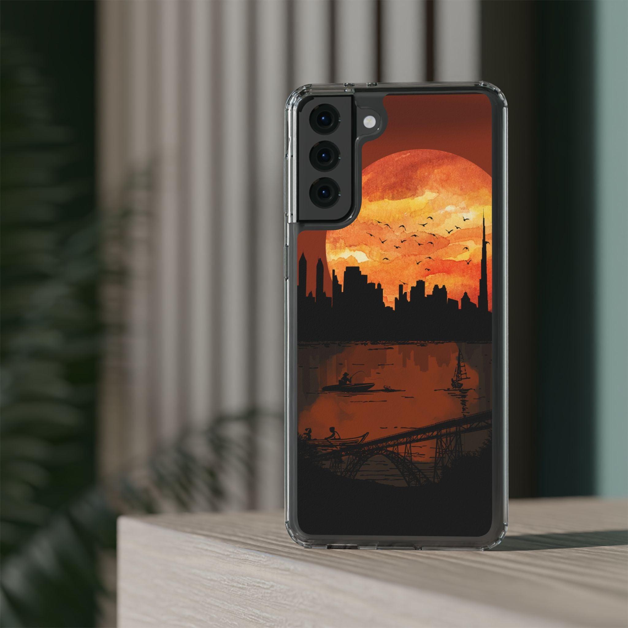 Fading Fire: The Mystery of the Dark Sunset Clear Cases