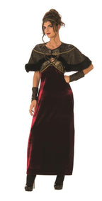 Adult Gothic Medieval Lady Costume Size Large 12-14
