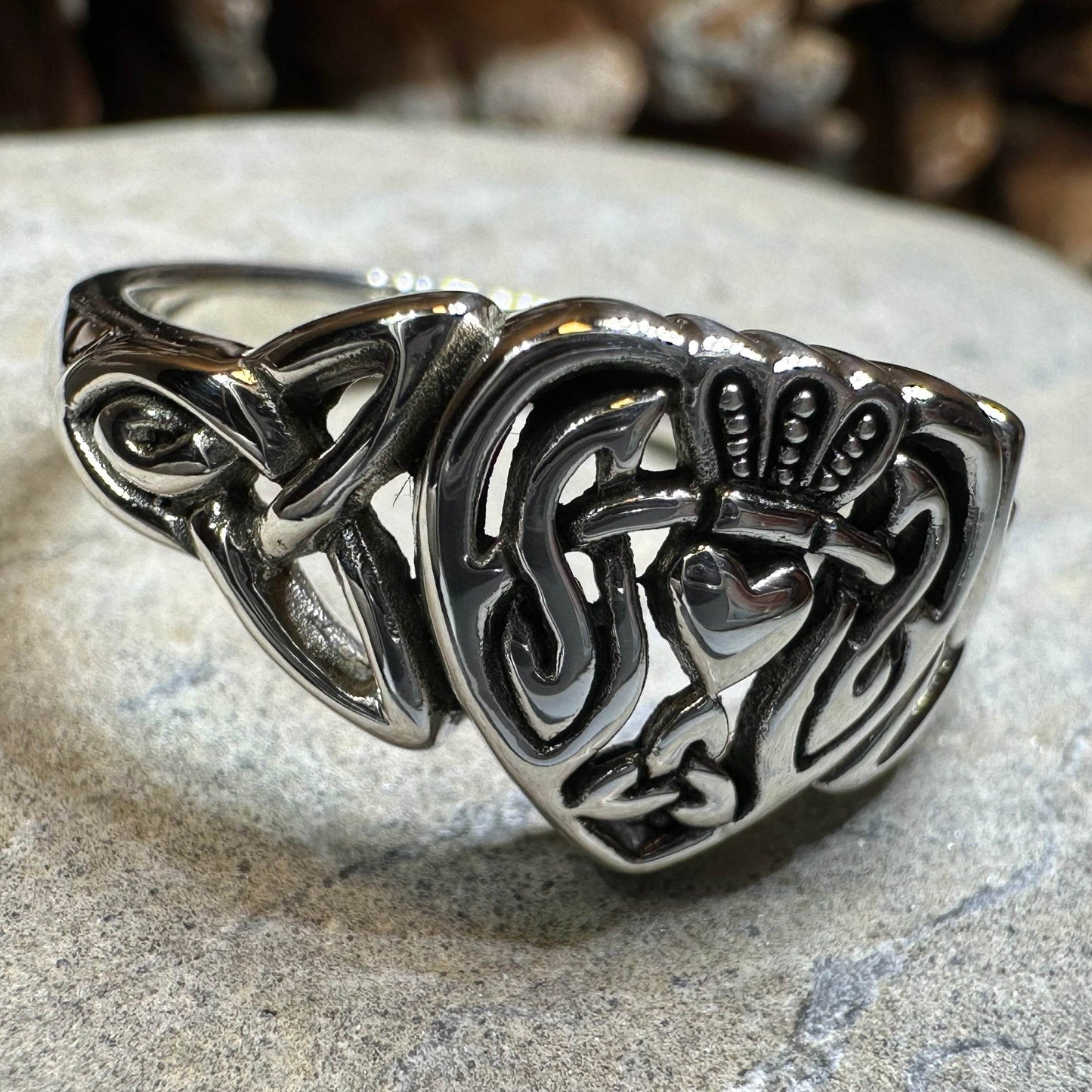 True Love Claddagh Ring - 4