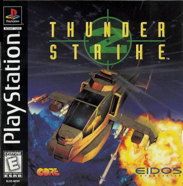 Thunderstrike 2 (Playstation) - Game Manual Only