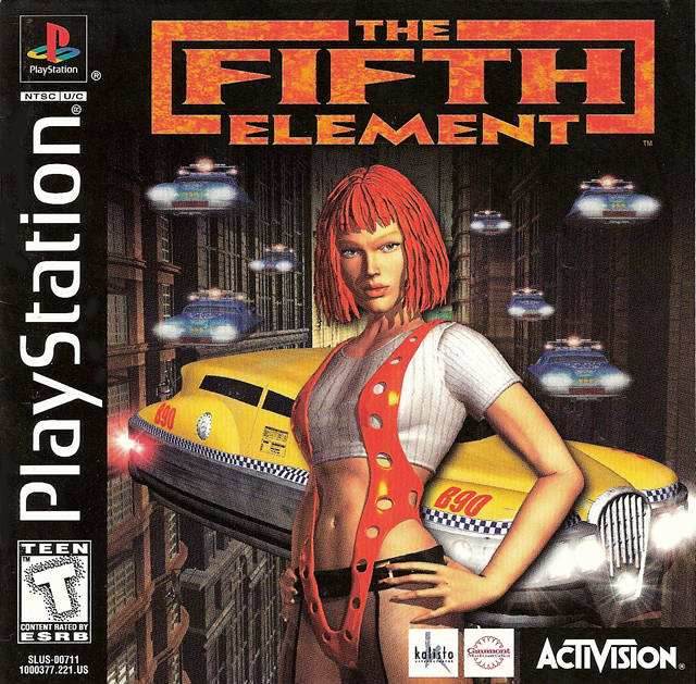The Fifth Element (Playstation) - Game Manual Only
