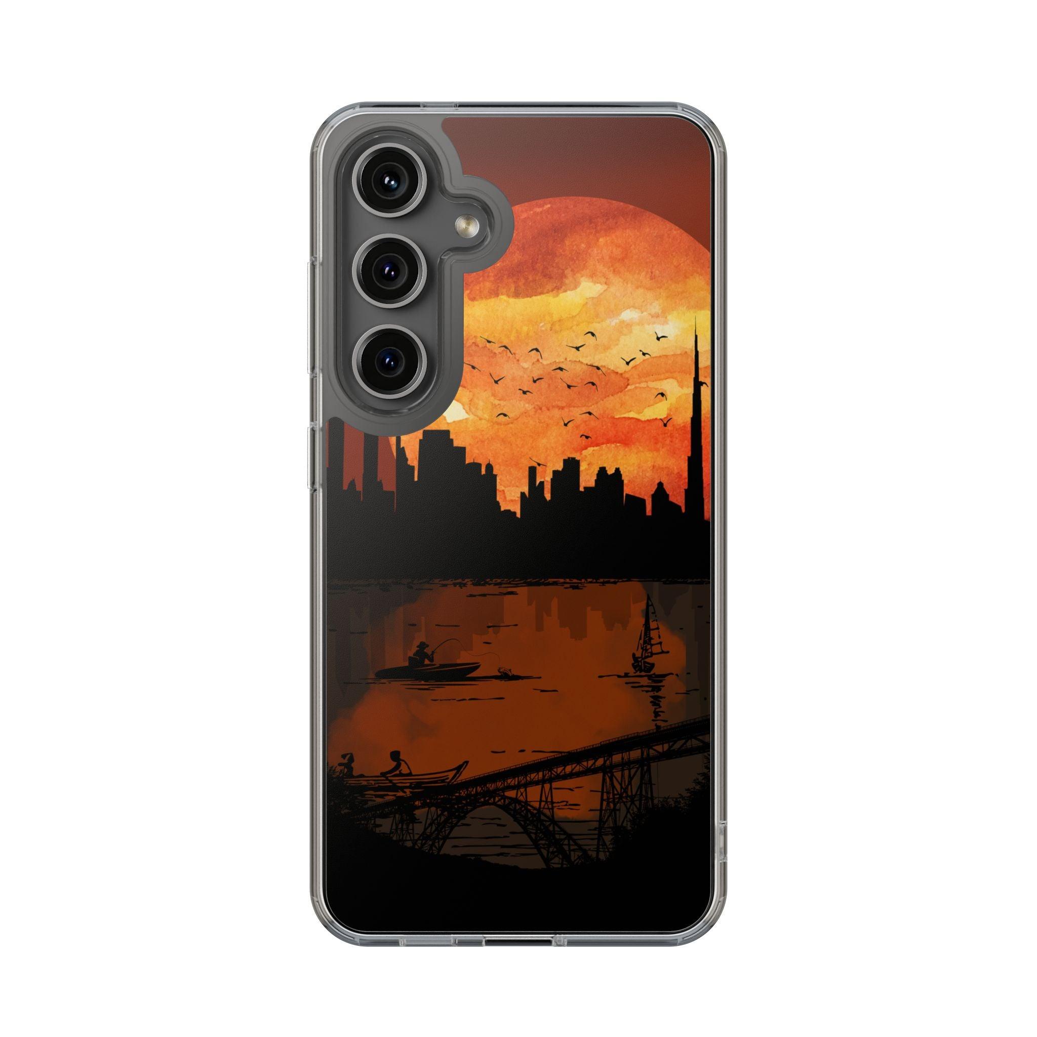 Fading Fire: The Mystery of the Dark Sunset Clear Cases