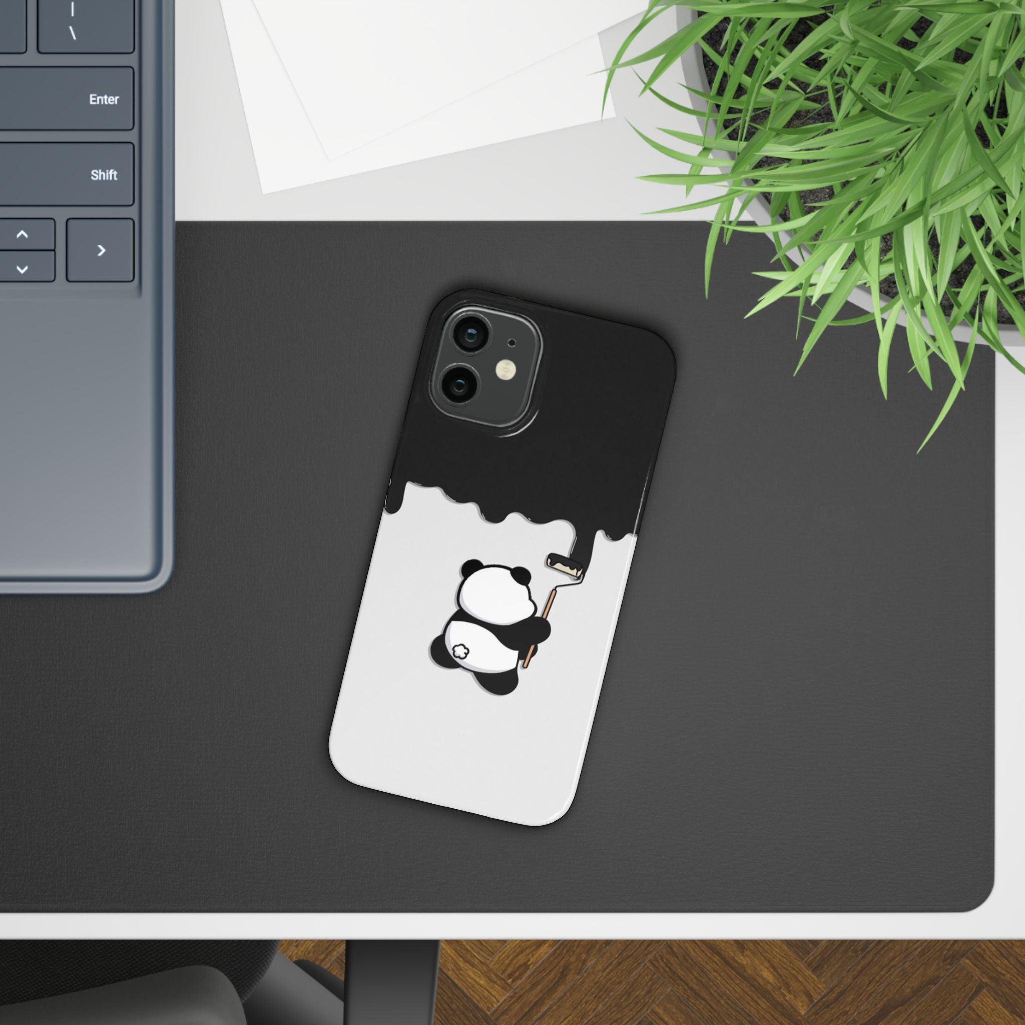Artistic Panda Phone Case – A Masterpiece in the Making!
