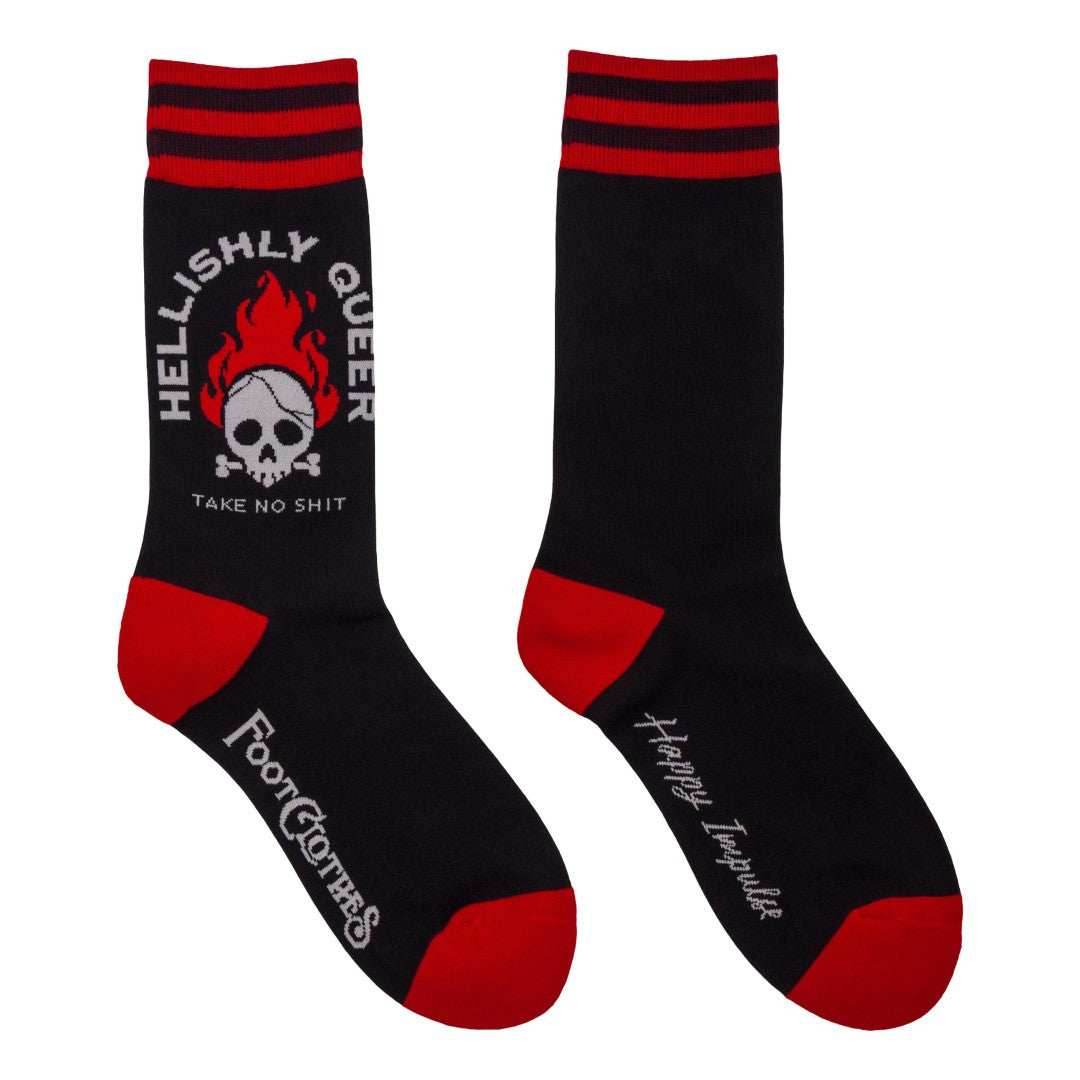 Queer Pixels Crew Sock Pack | 2 Designs - 