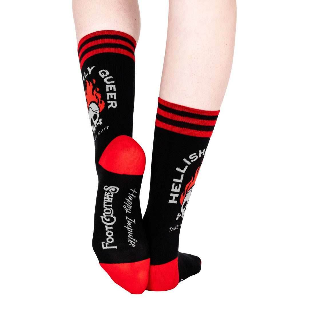 Hellishly Queer Crew Socks - 