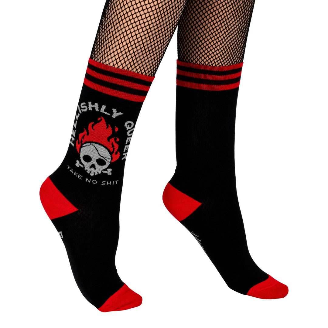 Queer Pixels Crew Sock Pack | 2 Designs - 