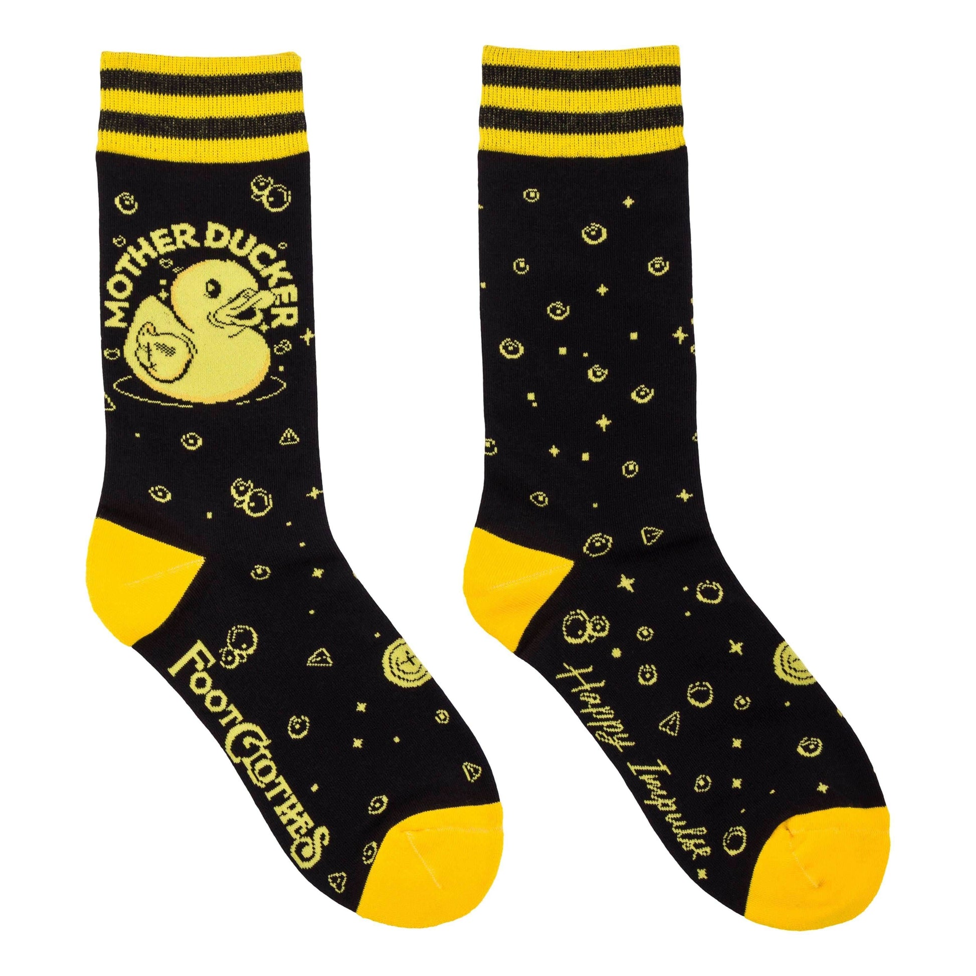 Mother Ducker Crew Socks - 