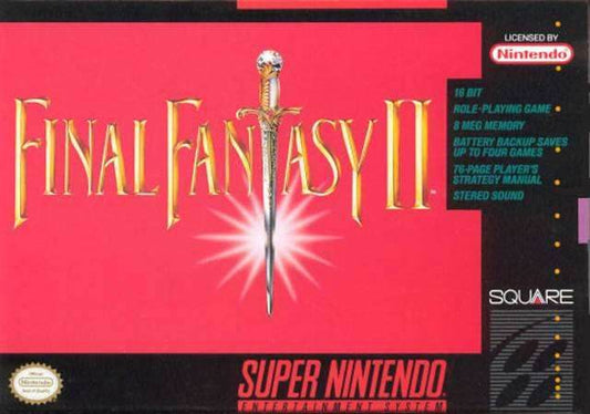 Final Fantasy II (Super Nintendo) - Game Only