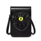 Steampunk Eye Decor Crossbody Bag