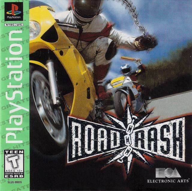 Road Rash Greatest Hits (Playstation) - Game Manual Only