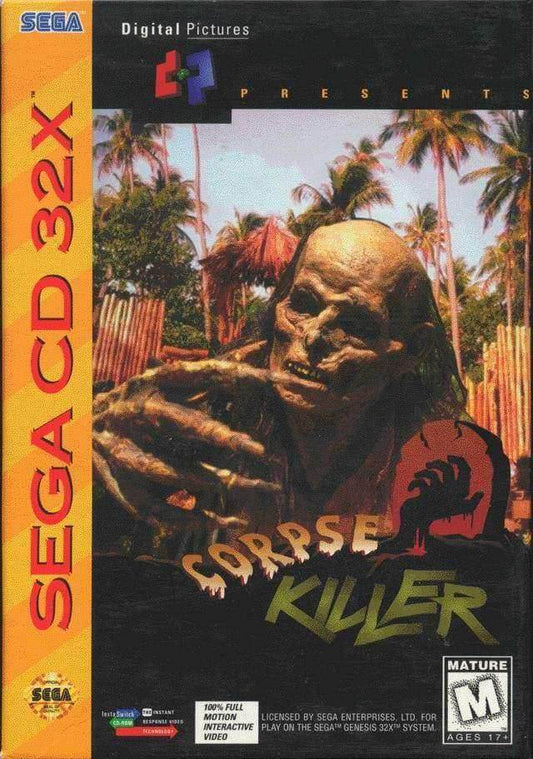 Corpse Killer 32X (Sega CD) - Game Manual Only