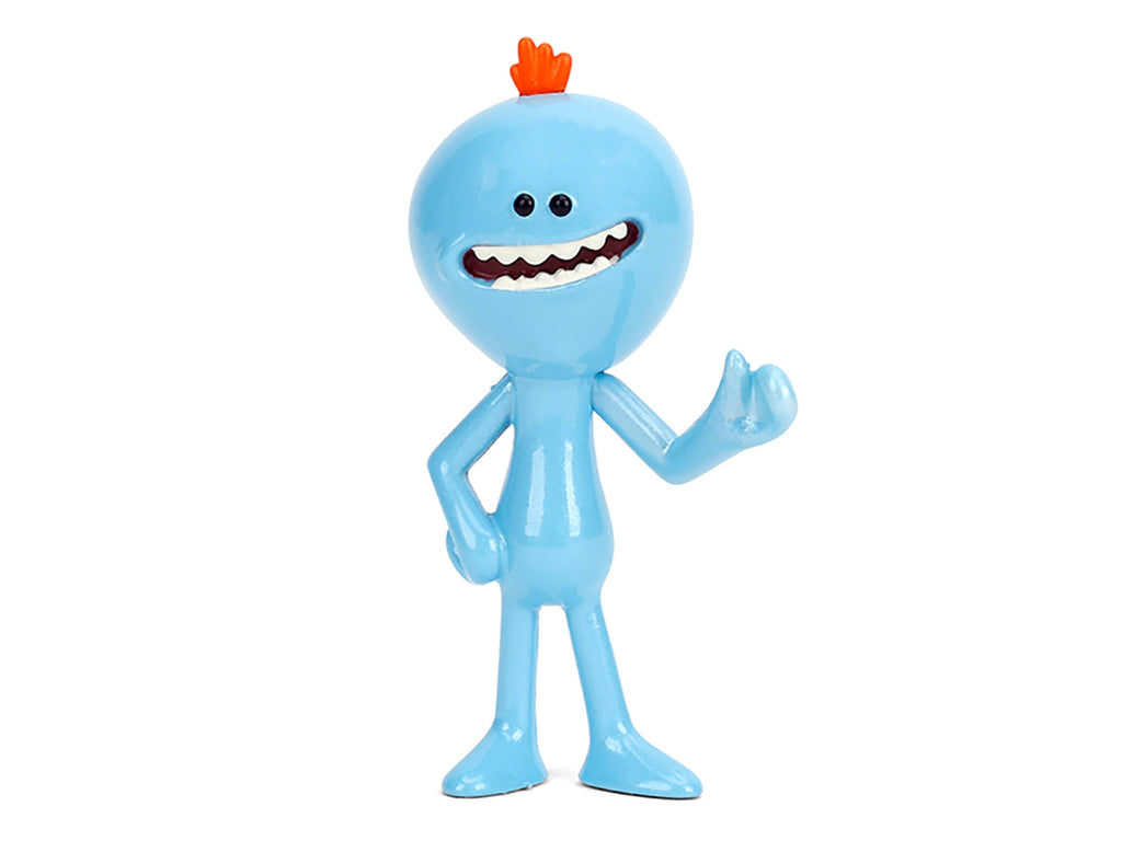 Set of 4 Diecast Figures "Rick and Morty" (2013-Current) TV Series "Metalfigs" Series Diecast Models by Jada